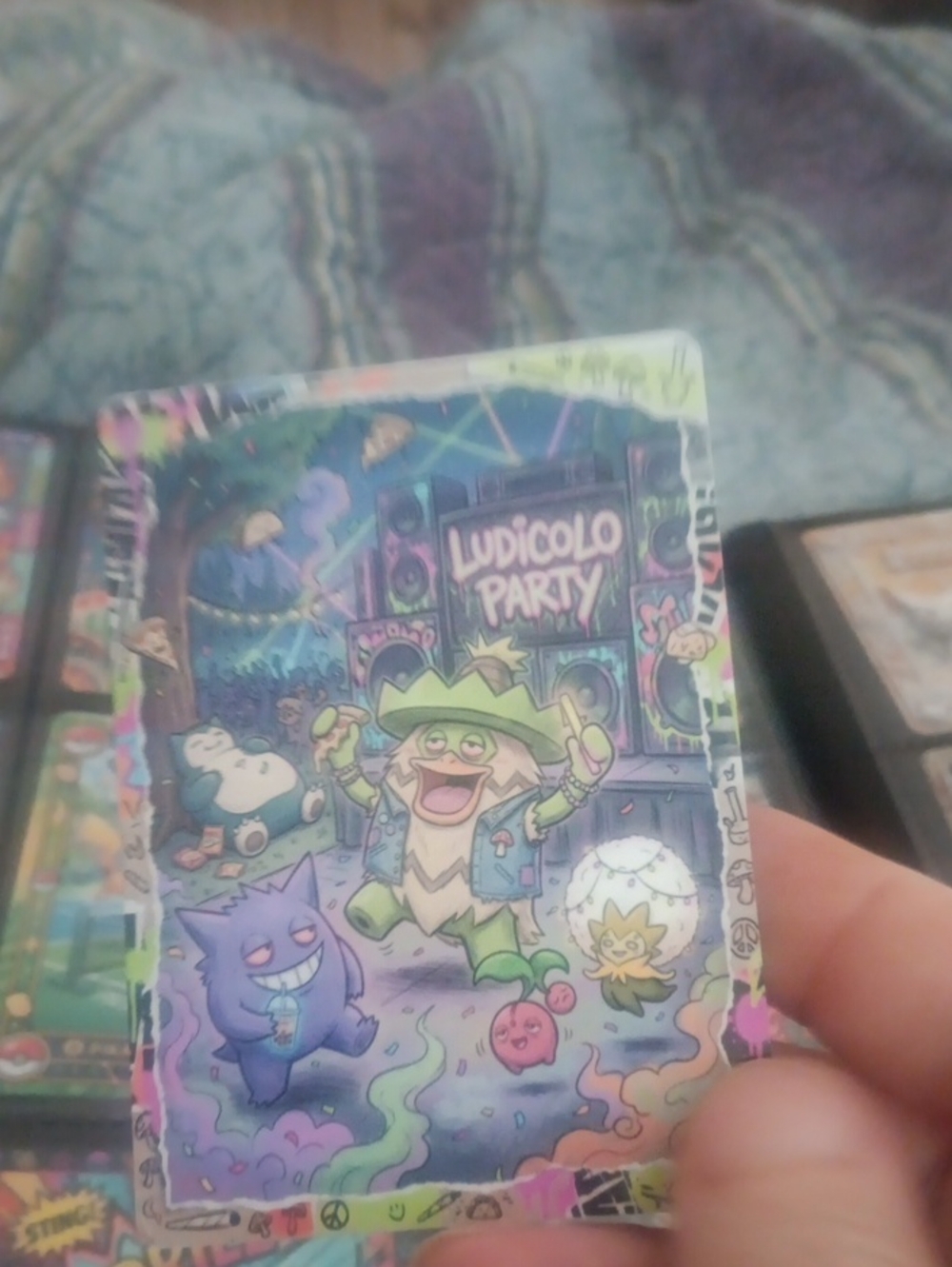 Ludicolo Party Holo Pokémon Card